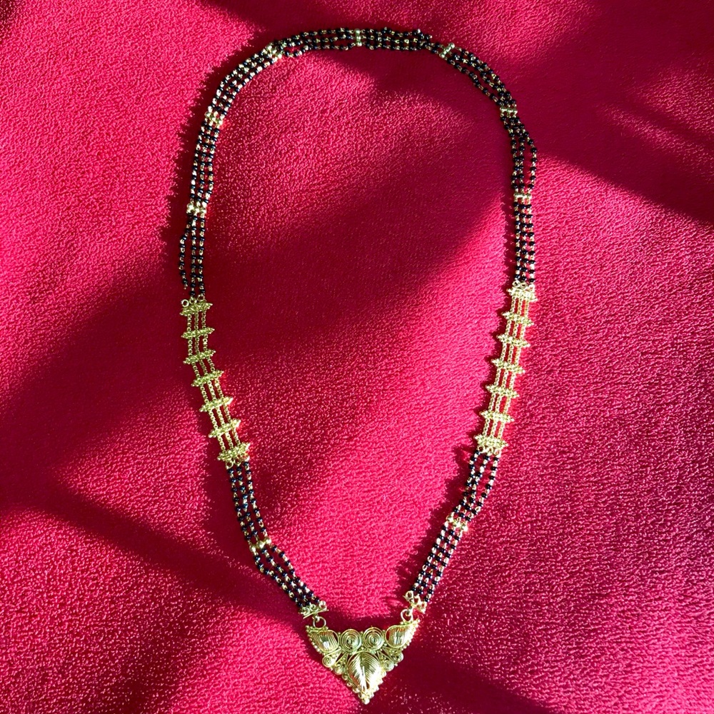 Black and Gold Necklace